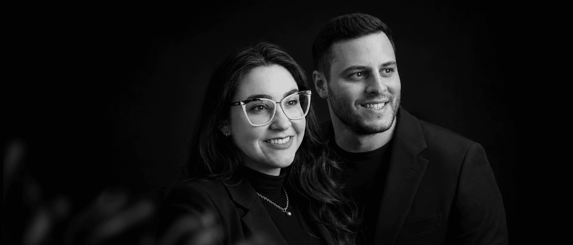 Bianca Corrêa e Thierry Lorenzo de Pellegrini, fundadores da Orienta Digital